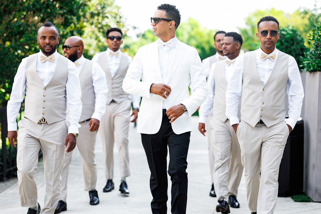Ethiopian wedding portrait