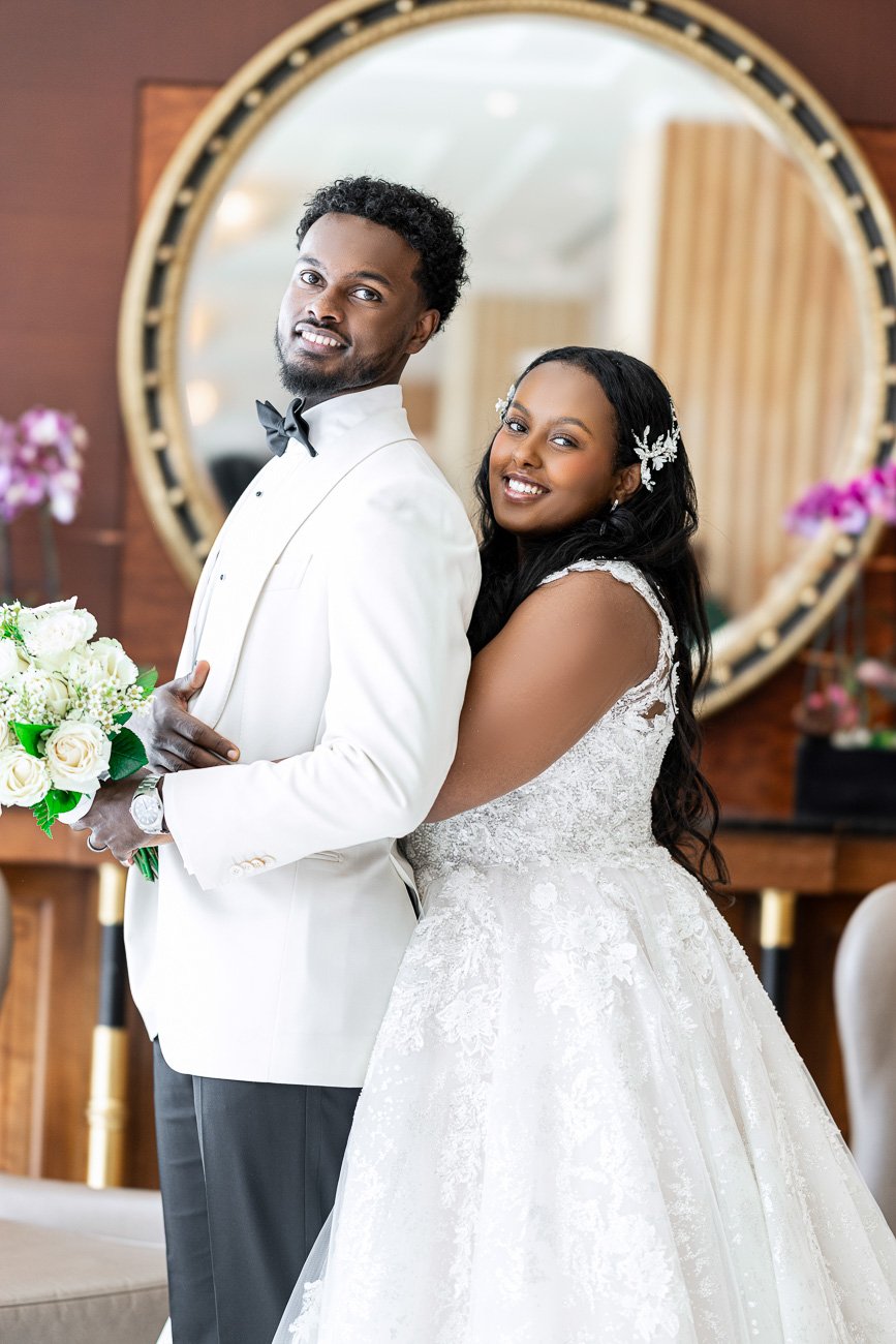 Eritrean wedding portrait