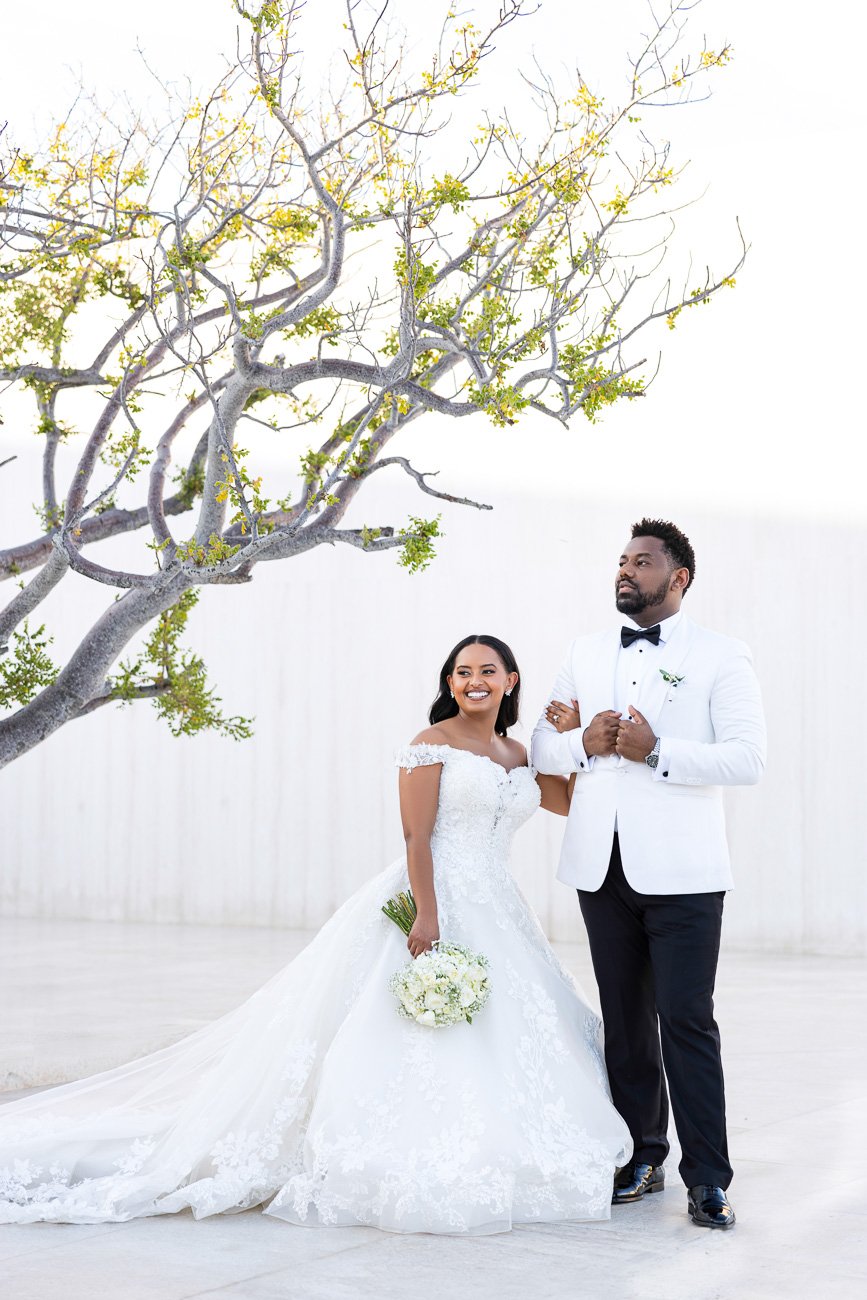 Ethiopian wedding portrait